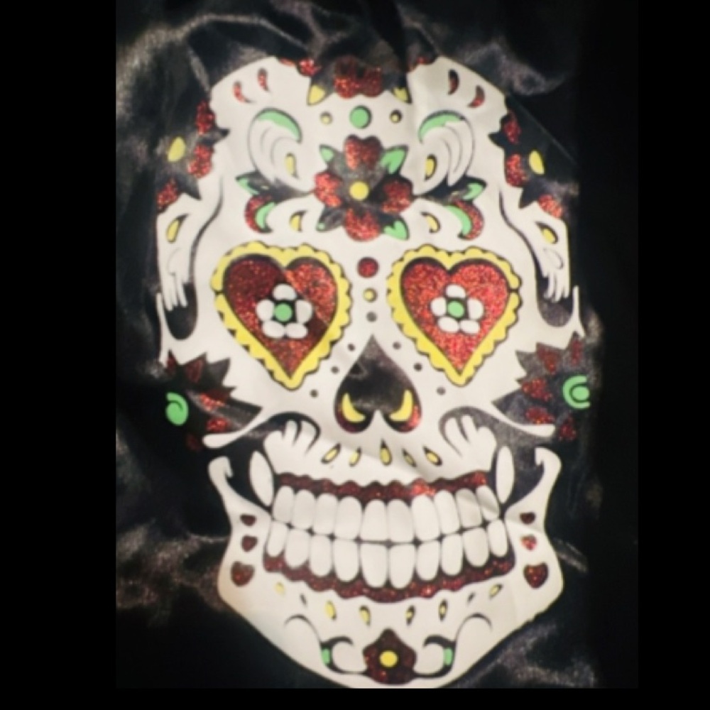 HALLOW’S EVE Day of The Dead Tulled
Dress Halloween Costume Girl’s Size Large 10 - Picture 5 of 9